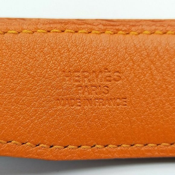 Authentic Hermes H Gold Buckle Reversible Belt - Picture 9 of 9
